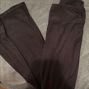 Black Velvet Pants